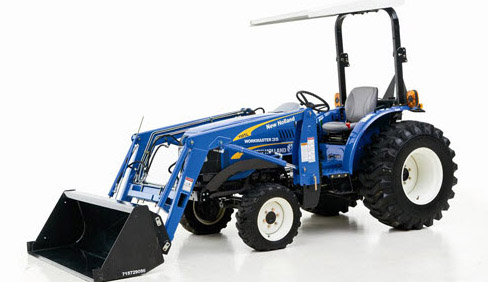 new holland tractor vin location